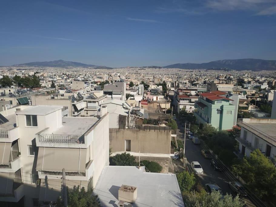 Athens View Apartment Near Metro Station Agia Marina Εξωτερικό φωτογραφία