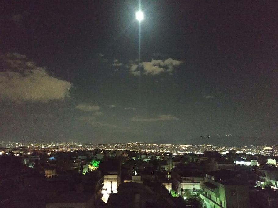Athens View Apartment Near Metro Station Agia Marina Εξωτερικό φωτογραφία